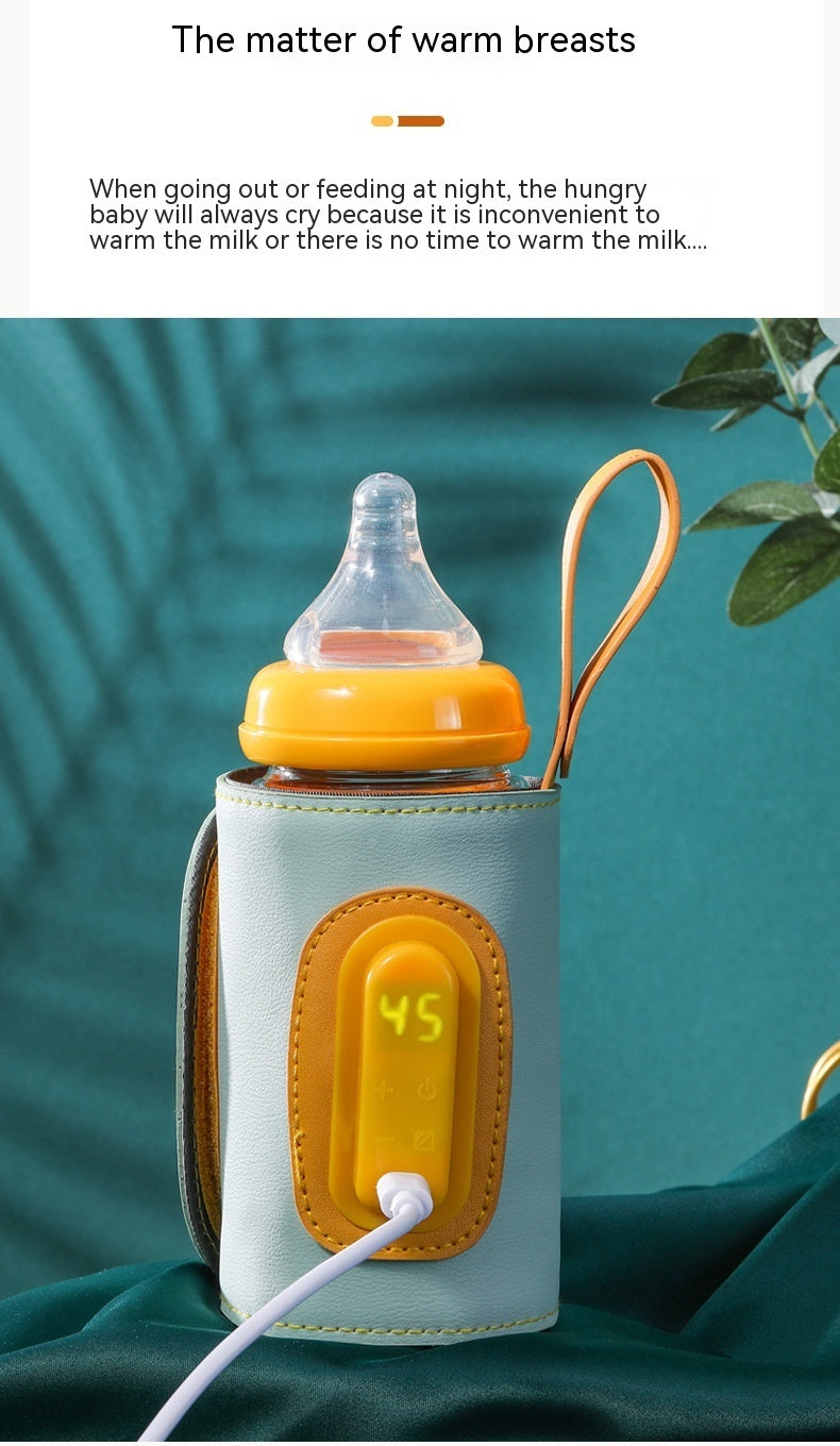 USB Intelligent Temperature Bottle Insulation Cover